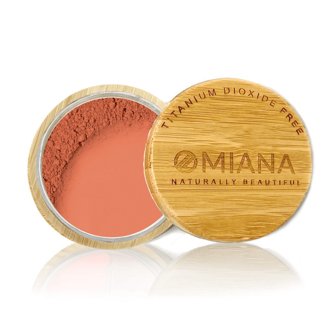 Omiana Beauty Blush Forgiving / Original Size 6g | 0.21 oz Loose Powder Mineral Blush - Titanium Dioxide-Free, Mica-Free, & More!