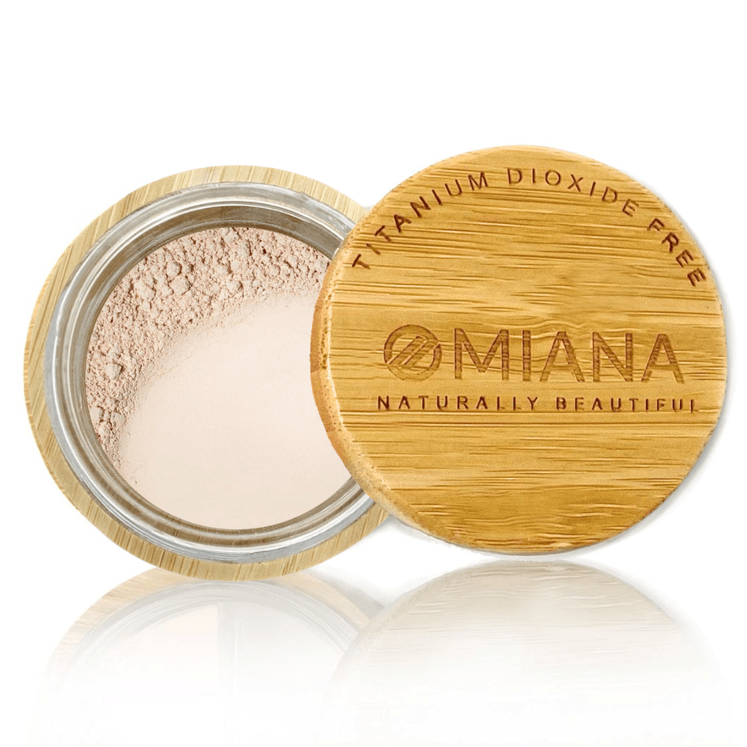 Omiana Beauty Foundation Sanguine / Original Size (6g | 0.21 oz) Loose Powder Mineral Foundation - Without Mica, Titanium Dioxide, & More!