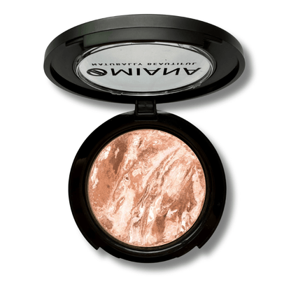 Omiana Natural Cosmetics Foundation Tawny Adaptive Pressed Powder Foundation - Titanium Dioxide-Free, & More!